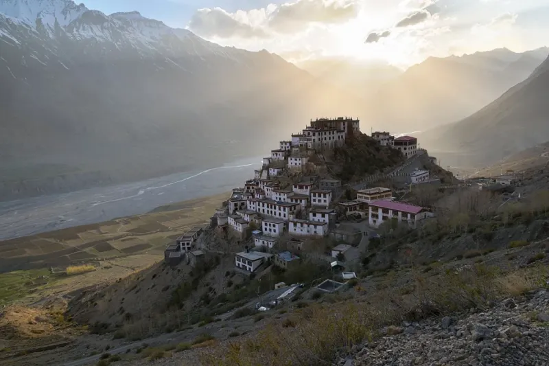 Key Monastery Spiti  Himachal Pradesh