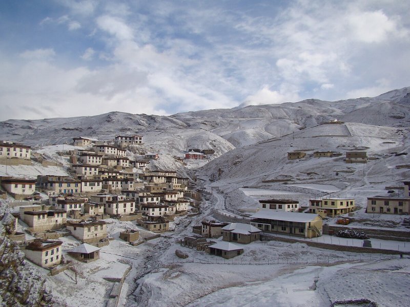 Kibber Village  Spiti Valley  Himachal Pradesh