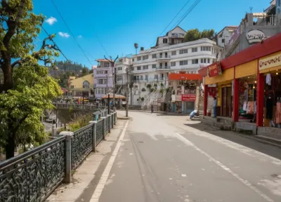 Mall Road Mussoorie
